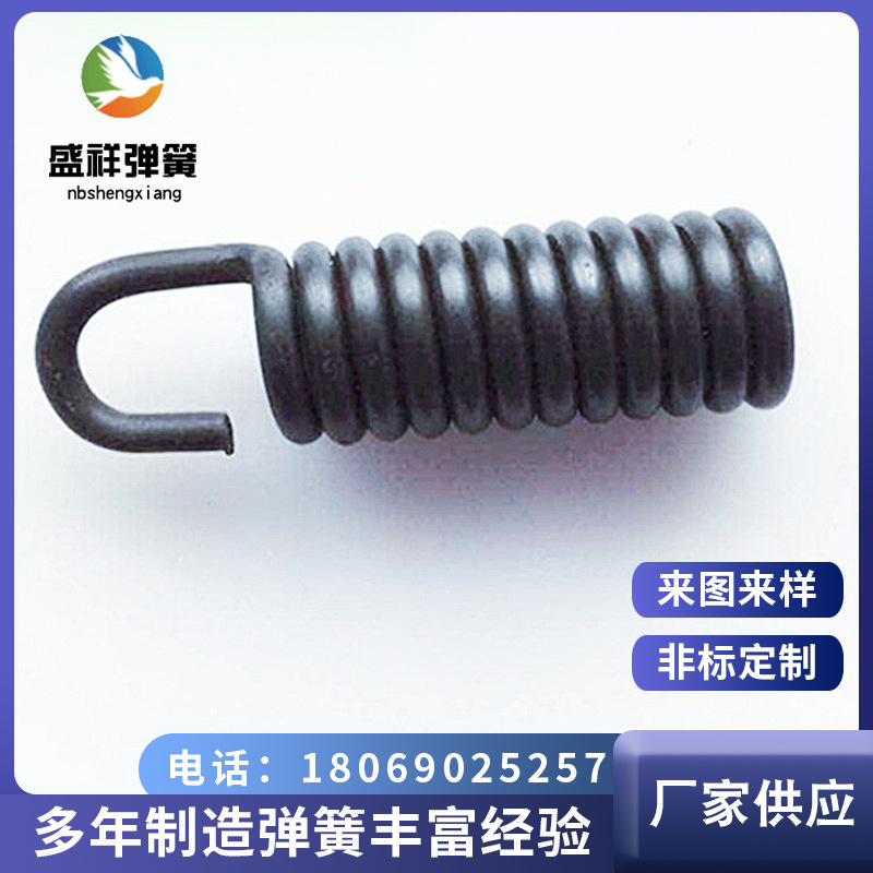 江浙沪厂家定制弹簧 弹簧钢拉力弹簧 五金夹子拉簧 双钩拉簧 批发