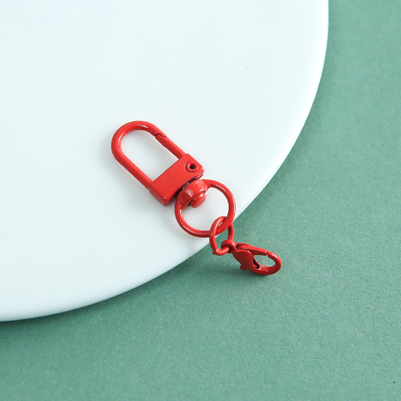 [Red] Door buckle + 14mm lobster clasp