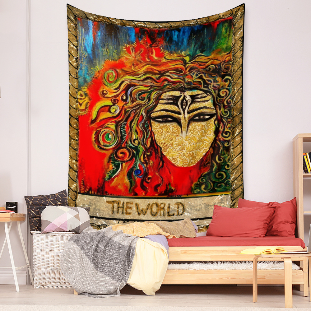Tapestry Bohemian Tapestry Room Decoration Background Cloth Hanging Cloth Tapestry display picture 32