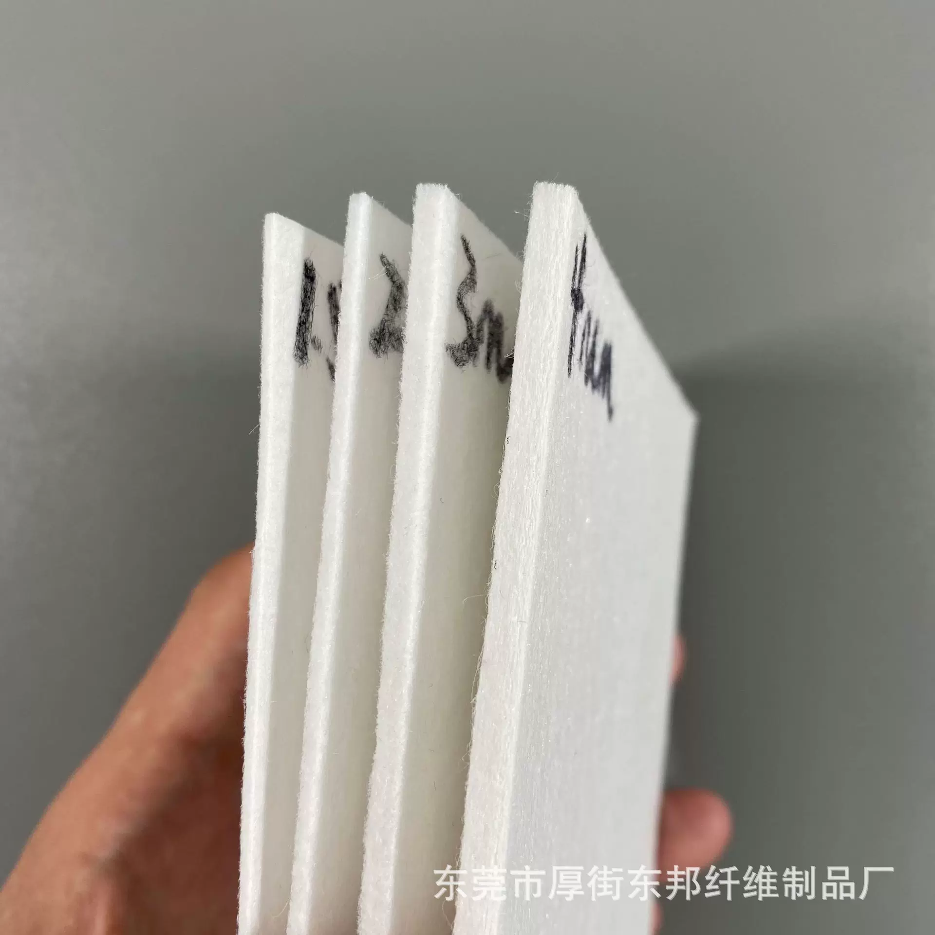 东莞厂家生产吸油针刺棉 1.5mm针刺无纺布电子吸油棉