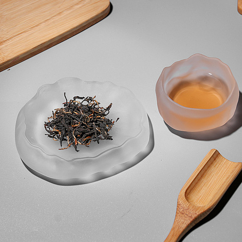 Frosted crystal glass god cup frozen roasted master cup Japanese kung fu tea cup tea cup transparent cup wholesale