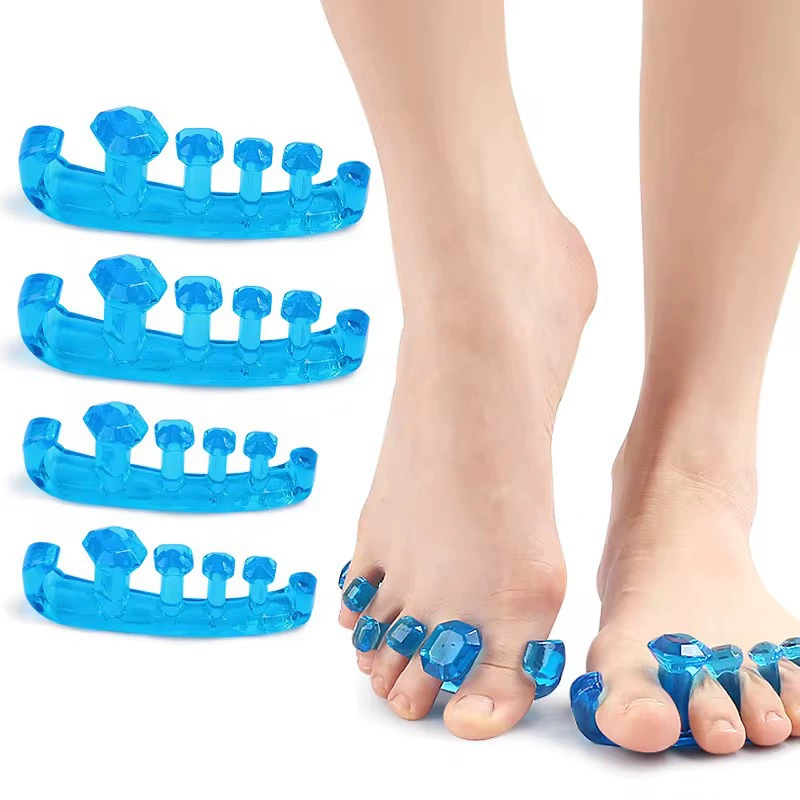 Разделитель пальцев для йоги, корректор пальцев, разделитель для лечения вальгусной деформации стопы, разделитель для соприкасающихся пальцев, приспособление для разделения пальцев