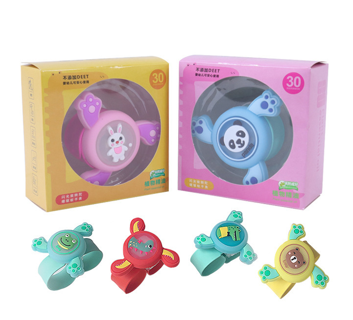 모기 구충제 라이트 시계 - 회전 모델 [임의의 사진 모델]