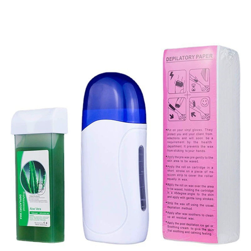 Handheld set wax agate, 3 piece set, for beauty salons