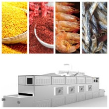 自动化狗粮干燥生产线 微波饲料烘干机 猫粮脱水烘干设备厂家