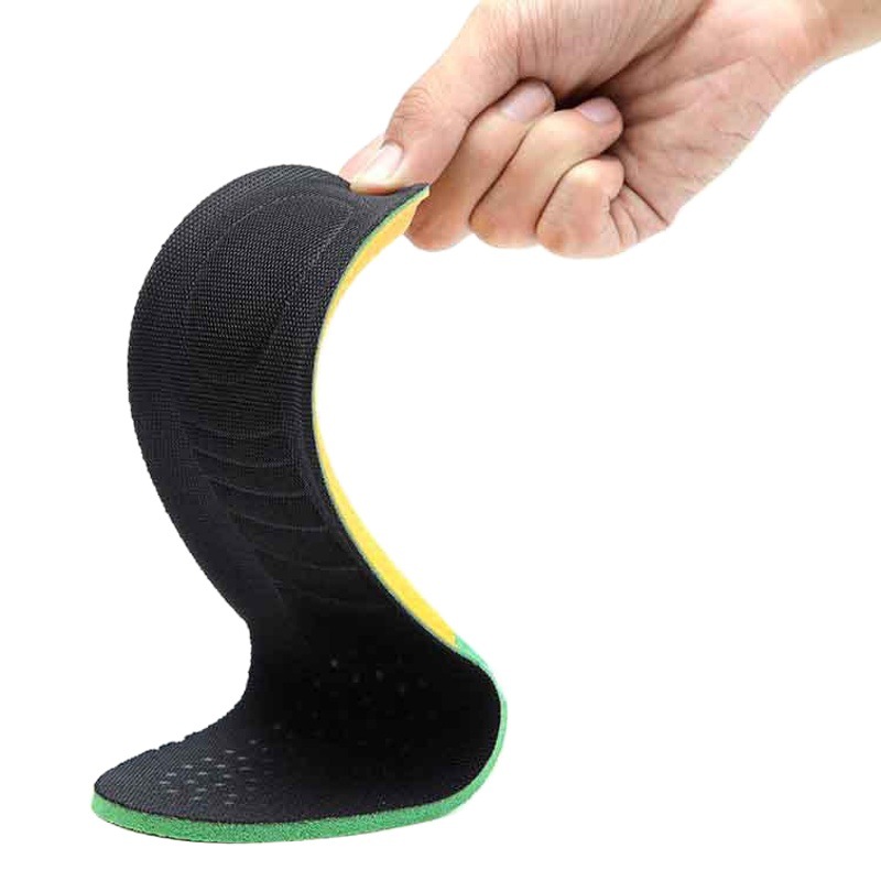 Transpirable suave Protección Laboral plantilla hombres y mujeres sudor-absorbente anti-choque alto elástico Haibo plantilla fábrica al por mayor