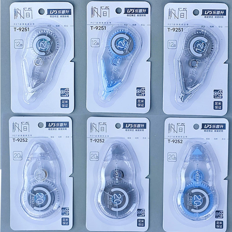 Корректирующая лента большой емкости Студенческая Корректирующая лента Удобная высокая цветовая ценность, простая Корректирующая лента без печати на инках