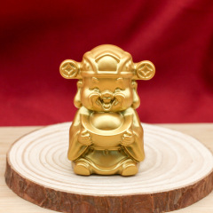 Brass God of Wealth Buddha statue attracts wealth and wealth opening gifts decoration crafts Spring Festival ornaments manufacturer wholesale