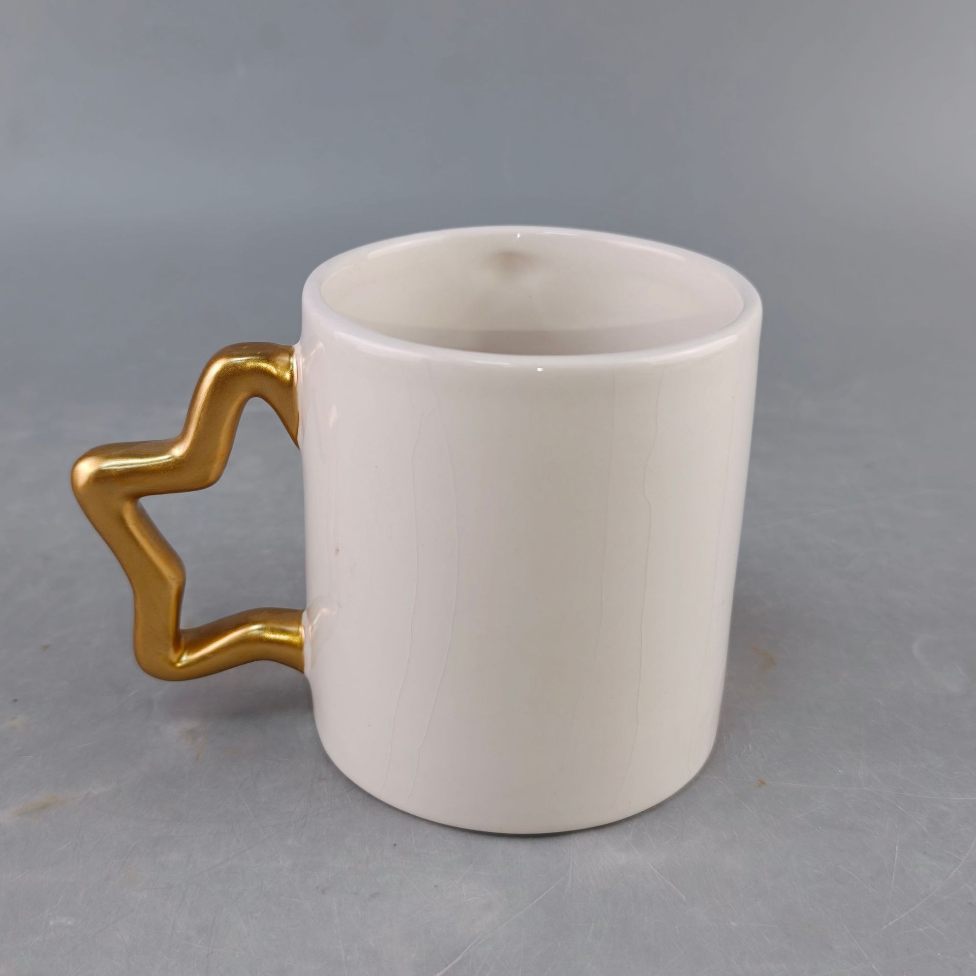 Tazas de cerámica en relieve de árbol de Navidad de alto valor de visualización, regalos creativos, regalos para parejas, tazas de agua de cerámica