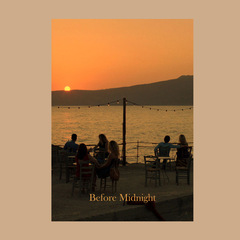 Sunset, Dusk, Before Midnight, Room Bedroom Decoration, Painted Core Movie Poster