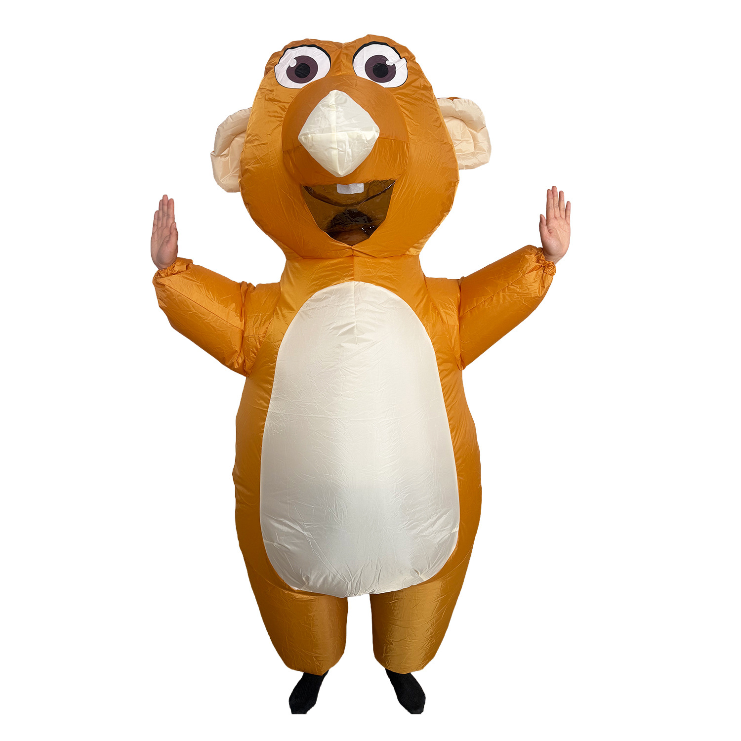 Fábrica transfronteriza gato y ratón dibujos animados muñecas inflables Halloween espectáculo comercial crucero caminando espectáculo escenario ropa de props