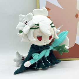 新品White lily Cookie Plush 姜饼人王国圣百合饼干觉醒毛绒公仔