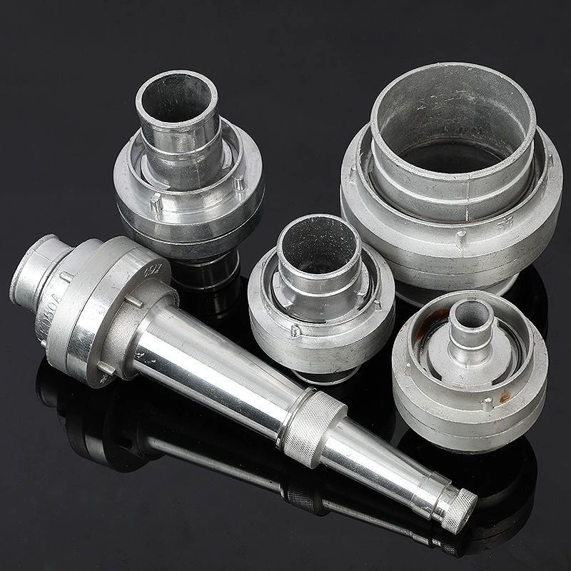 Производители оптовых сельскохозяйственных пожарных водяных лент внутренний крепежный разъем алюминиевый DC пожарный водяной пистолет интерфейс весь алюминий литье