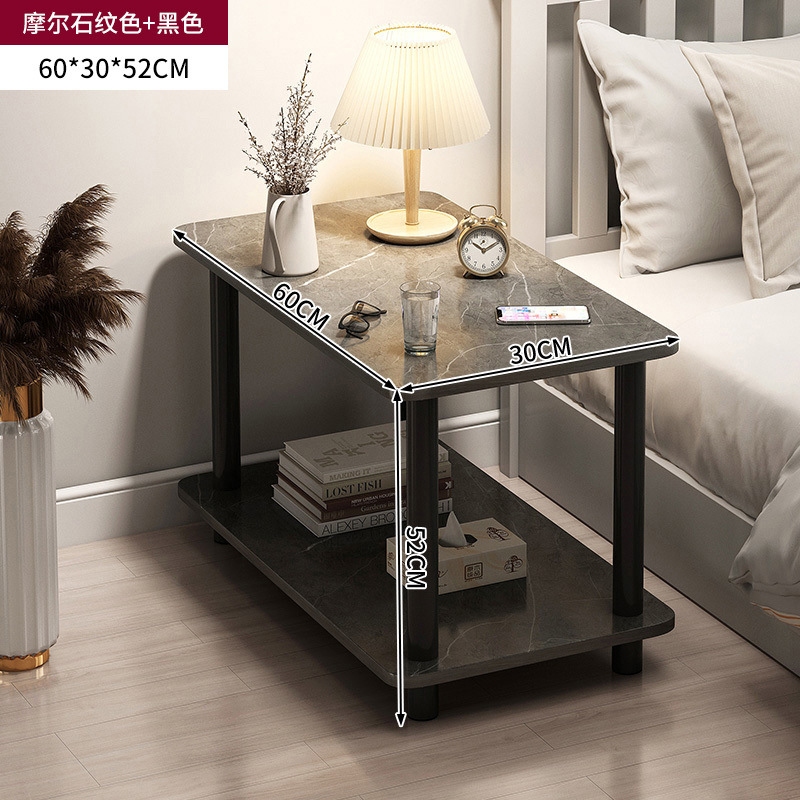 Mesa de cabecera simple sala de estar sofá mesa de té dormitorio mesa de cabecera simple alquiler mesa de comedor doméstica