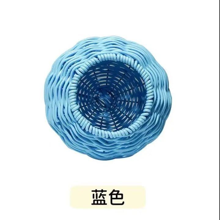 고품질 인기 등나무 새둥지 [블루]
