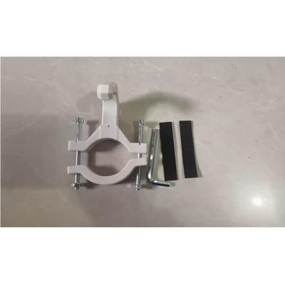 Electric Vehicle Front Hook Helmet lock - carving-claw-abs-single-hook-beige-with-tools