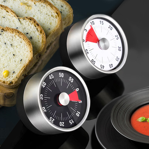 Timer wholesale for students, time management magnetic oven clock, mechanical kitchen small tool timer