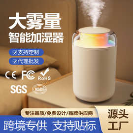 家用小型加湿器卧室客厅静音迷你加湿器车载大雾量便携空气喷雾器