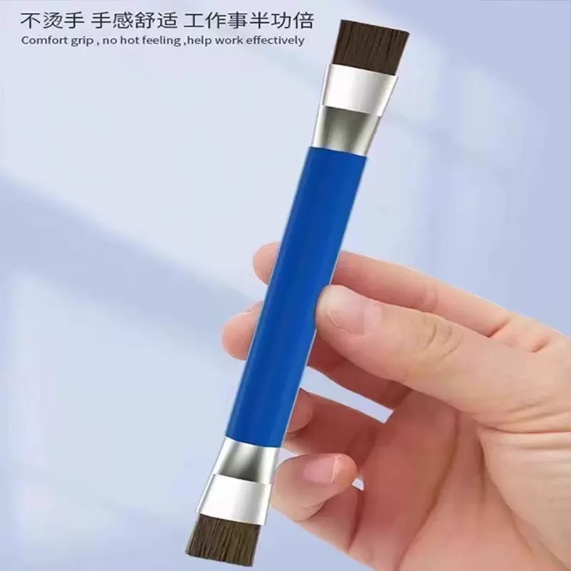 灶台清洁刷煤气灶鬃毛刷子厨房油烟机多功能缝隙刷清洁神器钢丝刷