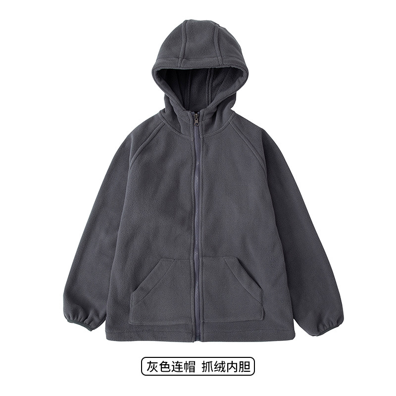 灰色连帽内胆N06