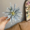 Blue chrysanthemum hairpin (AA3257)