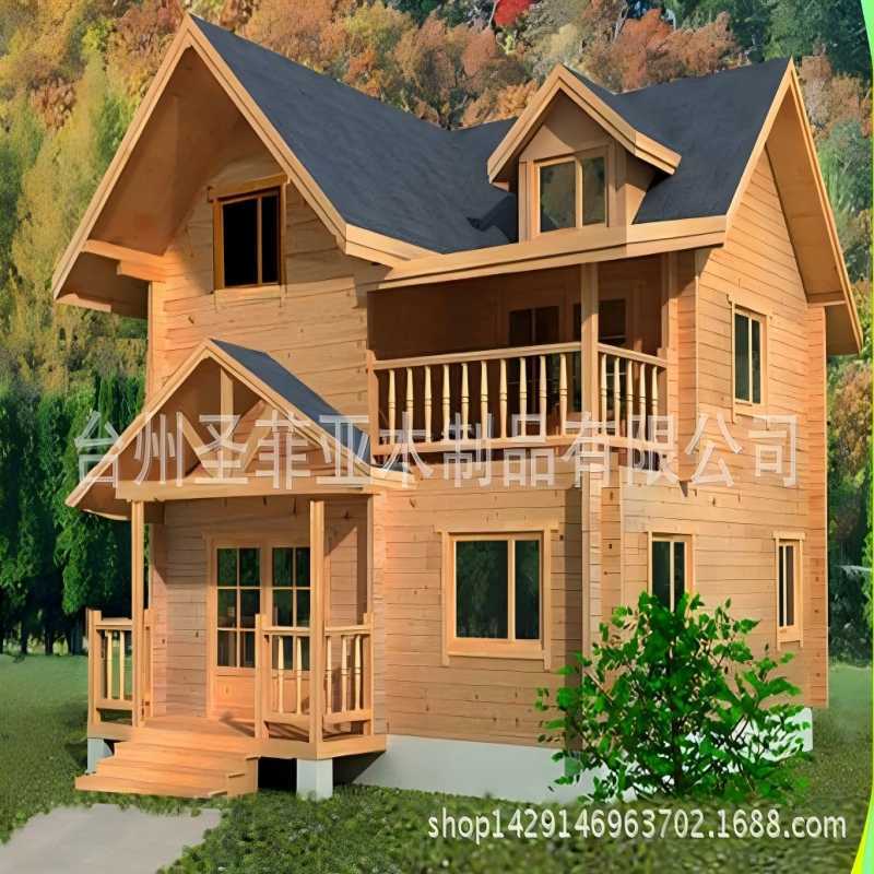 工厂直营 设计生产 木屋别墅  度假木屋 美丽乡村木屋