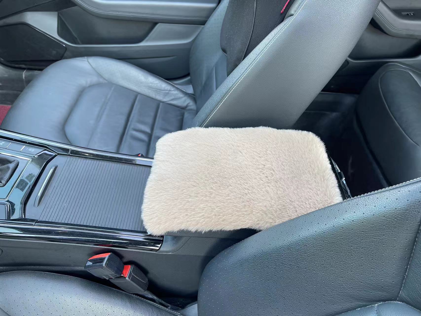 Armrest Box Pad: Universal Armrest box pad - clay-rose