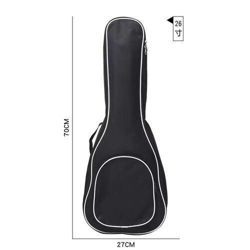 Ukulele bag UK waterproof cotton piano bag professionally made ukulele bag UK single layer bag white edge Oxford bag