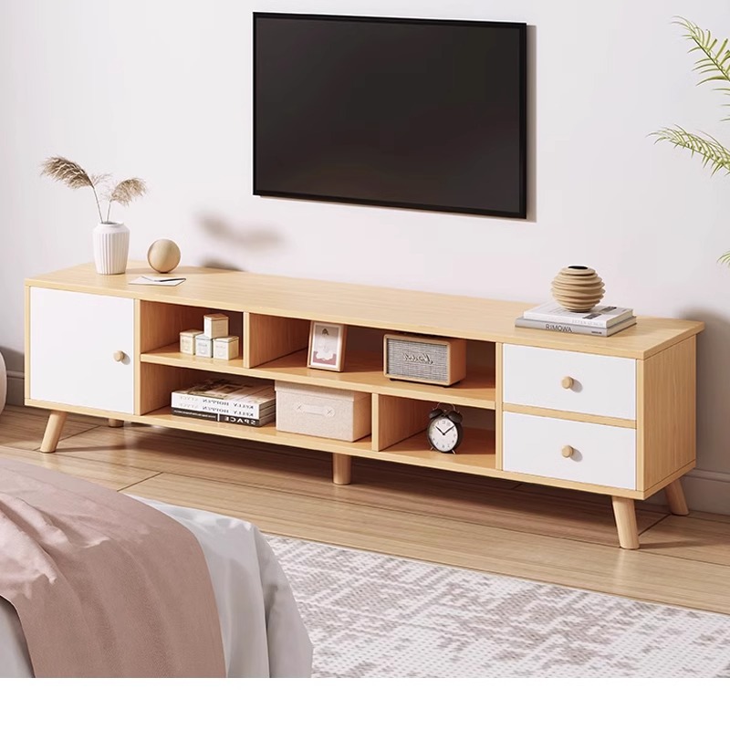 Mueble de TV, moderno, sencillo, pequeño apartamento, sala de estar, nuevo escritorio nórdico, casa de alquiler simple, mueble de TV