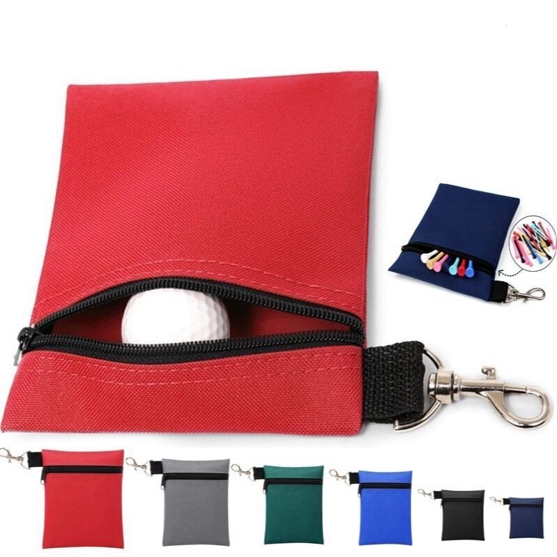 Golf Ball Peg Tool Bag, Waist Bag with Hook, Golf Bag with Hook, Waist Zipper, Golf Bag Wholesale