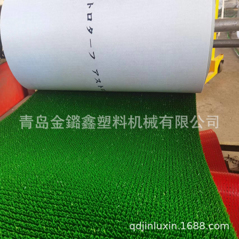 淘金草厂家批发加粗加长密粘金草塑料仿真草沾金毯淘金吸金毛毯