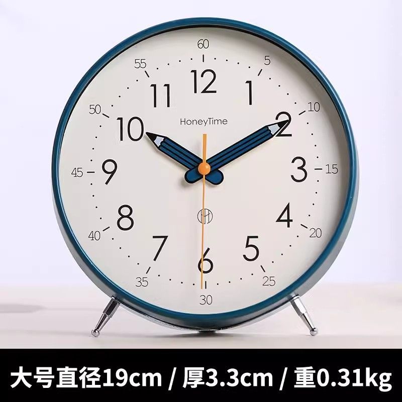 Reloj de escritorio péndulo de escritorio reloj de escritorio doméstico relojes de escritorio decoración de la sala de estar silencioso nuevo