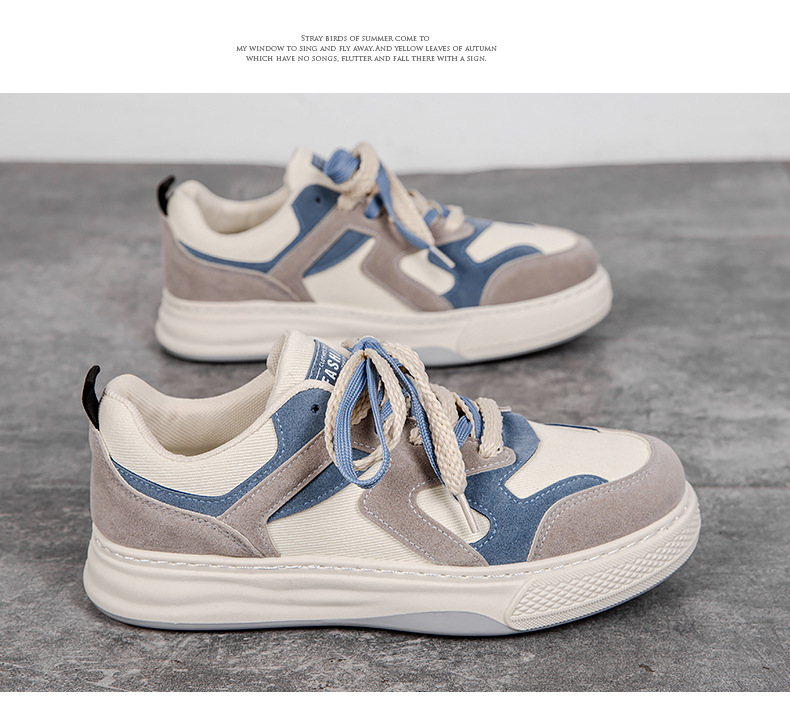 Men Leather Shoes Running Shoes Work Shoes Sneakers Fabric Shock Absorption Arch Support Lightweight Footwear_voghion.com