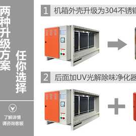 新款厨房低空排放油烟净化器废气处理设备烟雾净化器油烟净化器