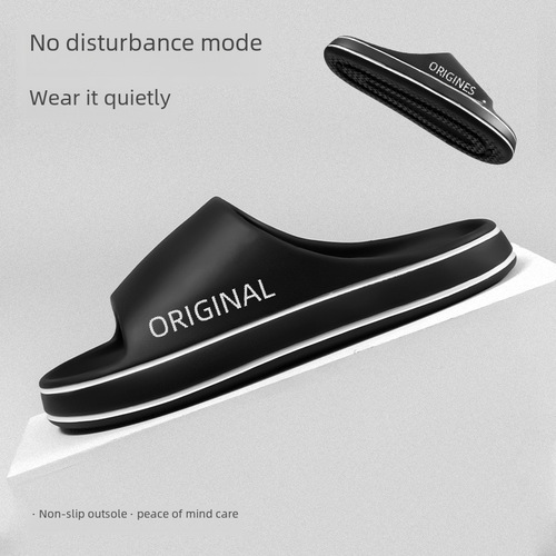 Men's Summer Slipper Thick Sole Home Indoor Non-slip Thick Sole Bathroom Shower Couple Household Slippers for Women in Summer