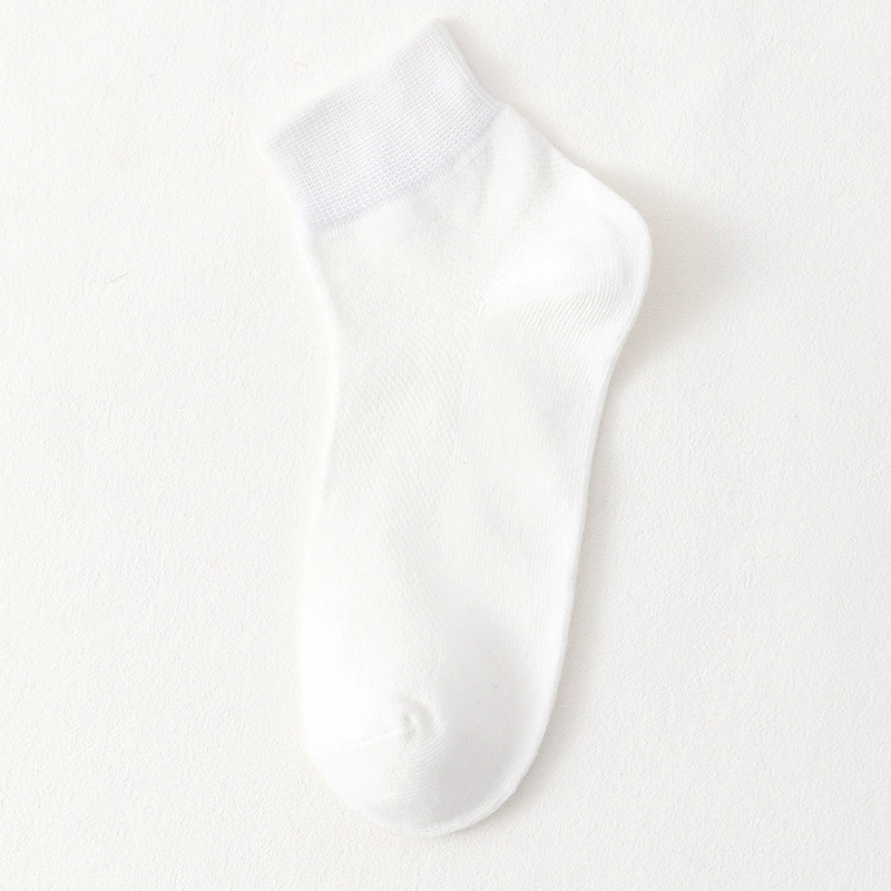 Men's mid-calf demi-season colored socks, mixed 10-pair factory pack, cotton blend