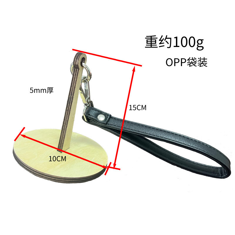 Amazon venta caliente Portable Wrist Yarn Holder portátil muñeca rejilla artesanía de madera