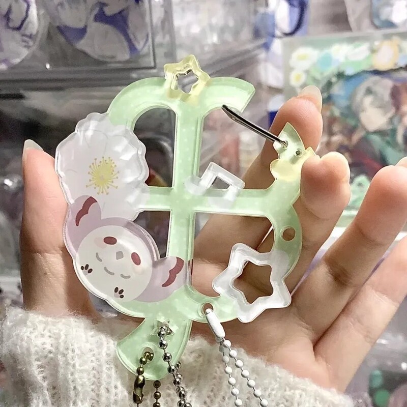 New Unresolved Cases merchandise: Moyi acrylic carabiner keychain pendant, high-quality decorative item, wholesale