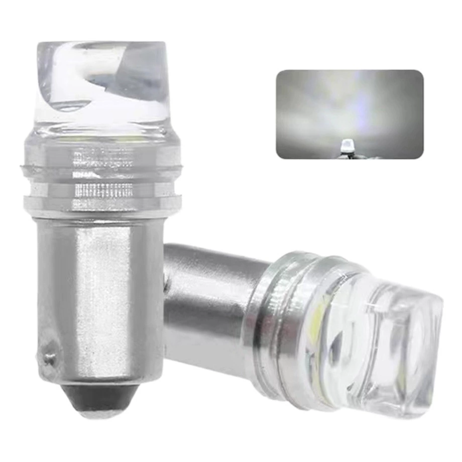 Светодиодный указатель поворота для автомобилей и мотоциклов BA9S 2835 3SMD, подсветка номерного знака, свет для чтения, подсветка дверей, подсветка багажника