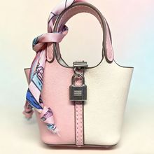 MINI水桶挂饰超纤迷你菜篮子吊坠包包挂件高档汽车钥匙包耳机