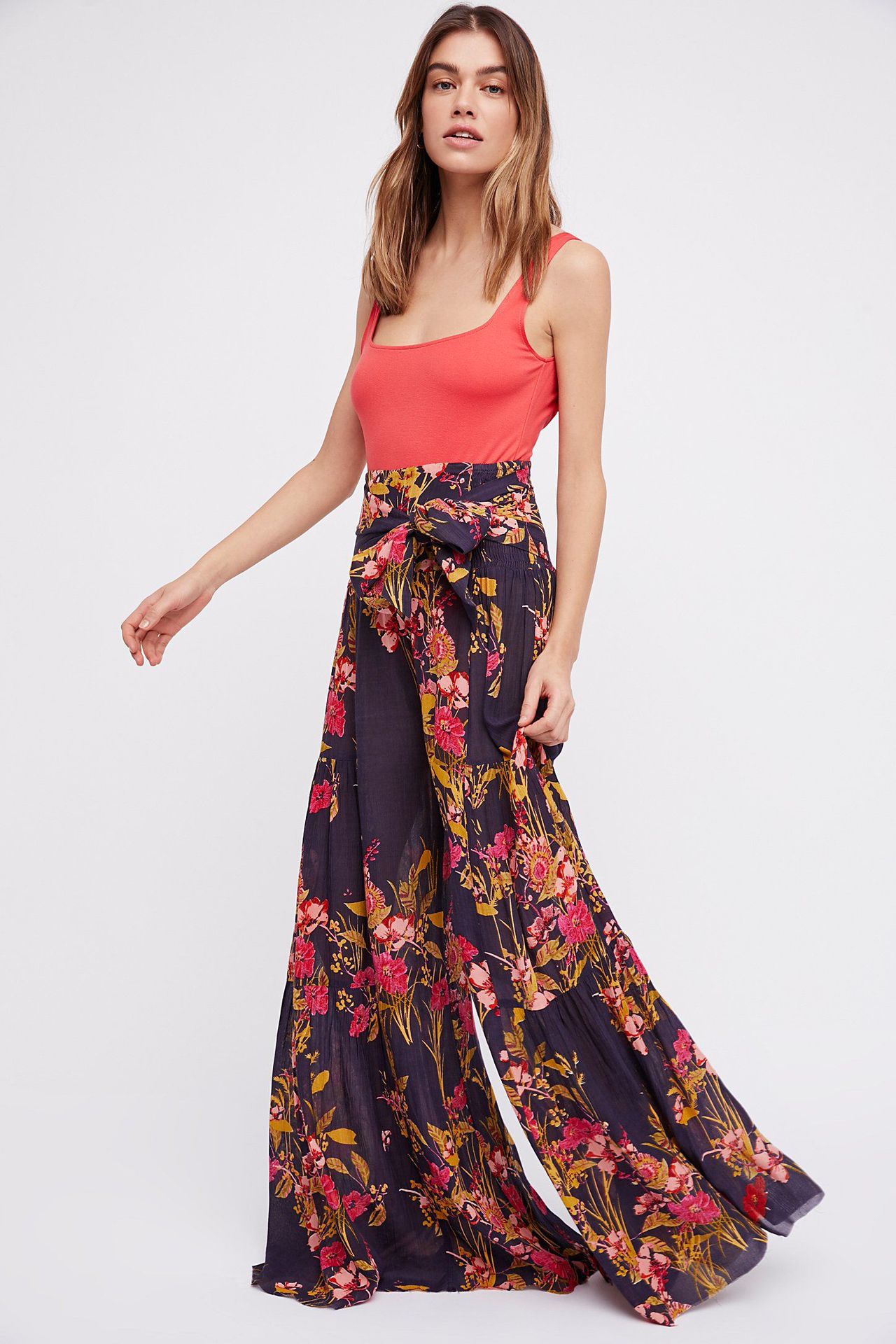 Casual Loose Flared Wide Leg Pants - Pants - Uniqistic.com