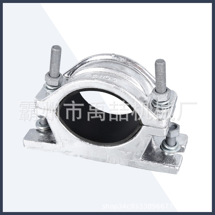 单芯钢性高压电缆固定夹JGWD电缆抱箍铝合金电缆固定夹具