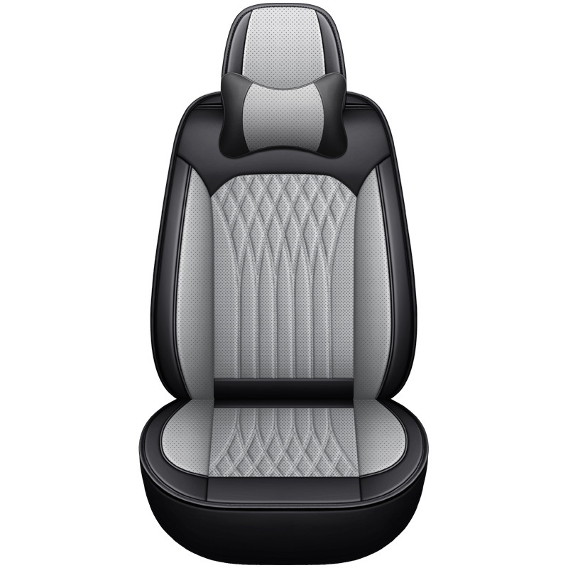 自動車シートカバー全包四季通用シートクッション車内装専用シートカバー新型通気性ナパ革シートクッション|undefined