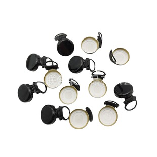 Spot new black beer bottle easy pull lid beer Aluminum Plastic pull ring lid beverage bottle tear lid MAXI P-26