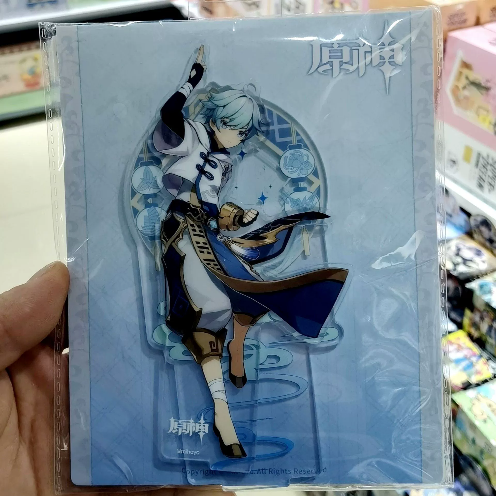 Подлинная молния Бог Фунингa Яхей Сон Насида Ходокwanderer Acrylic Card Series