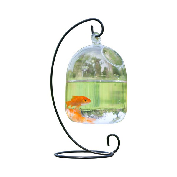 Creative glass transparent aquarium handmade