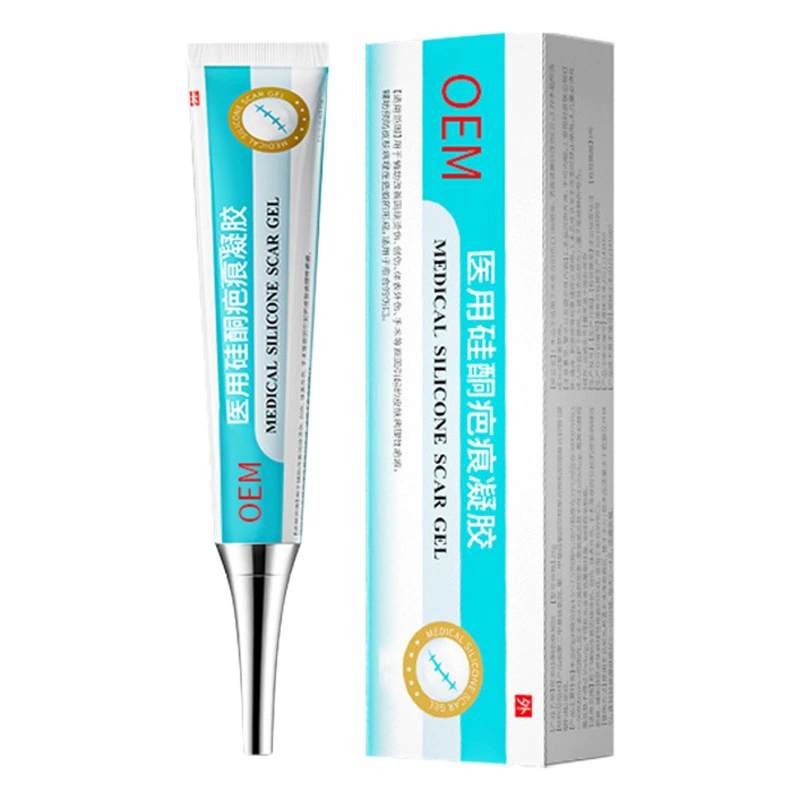 Силиконовый рубец гель, медицинское осветление шрама шрама шрама