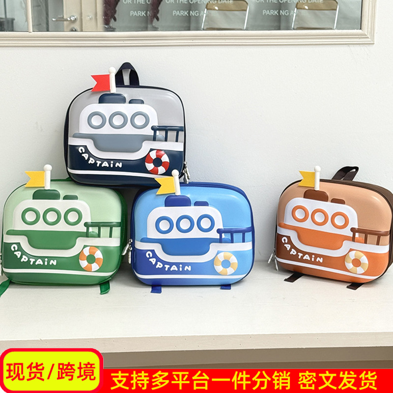 Mochila infantil transfronteriza de dibujos animados tridimensionales para niños mochila de jardín de infantes otoño nueva mochila transpirable preescolar para niñas