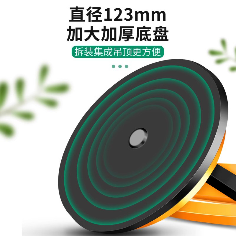 Ventosa de techo integrado fuerte desmontaje azulejo de vidrio hebilla de aluminio azulejo de piso de techo dispositivo de succión pantalla dispositivo de succión instalación