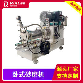 卧式砂磨机化工用湿法研磨机纳米橡胶油漆涡轮棒销碳化硅油漆涂料
